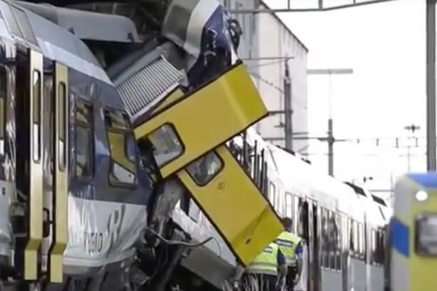 Video Collision trains Allemagne
