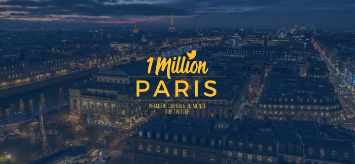 paris premiere capitale monde million abonnes twitter