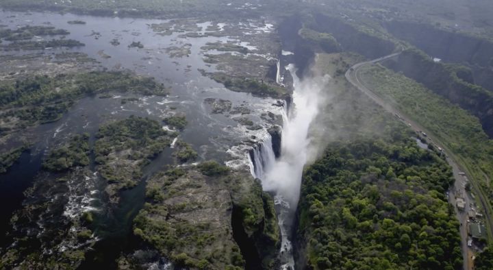 Cliff Diving The Worlds Largest Waterfall Victoria Falls