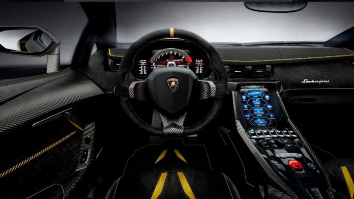 Lamborghini Centenario interieur
