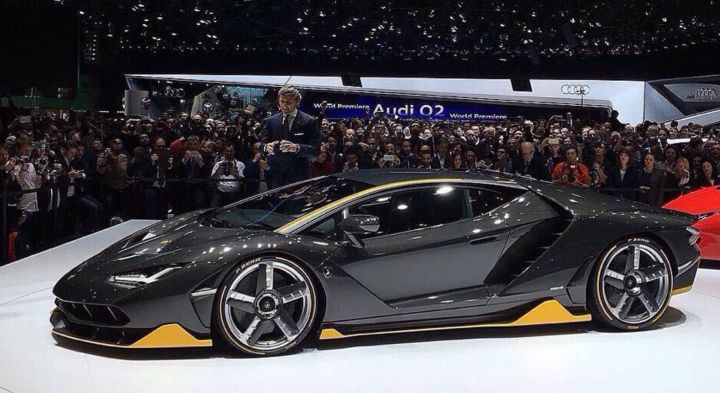 Lamborghini Centenario presentation