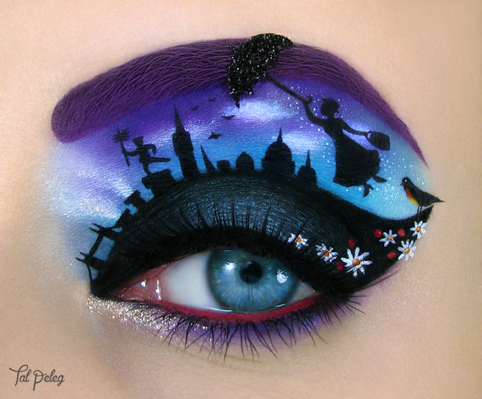maquillage oeil Mary Poppins