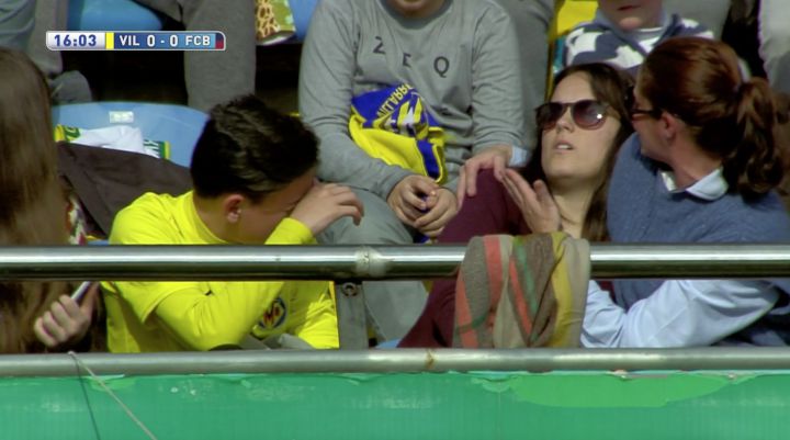 supportrice villarreal barcelone