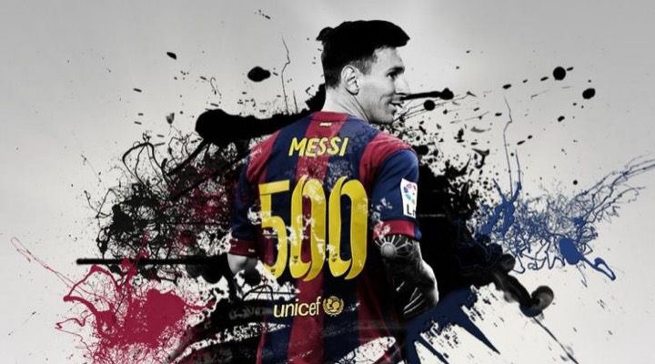 Messi video de ses 500 buts