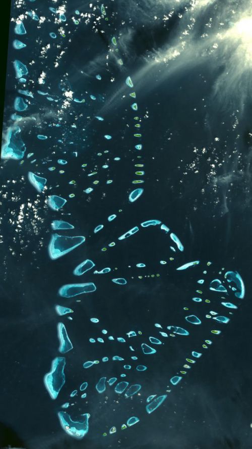 maldives nasa