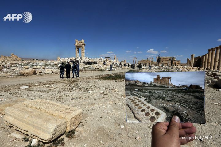 syrie ruines palmyre