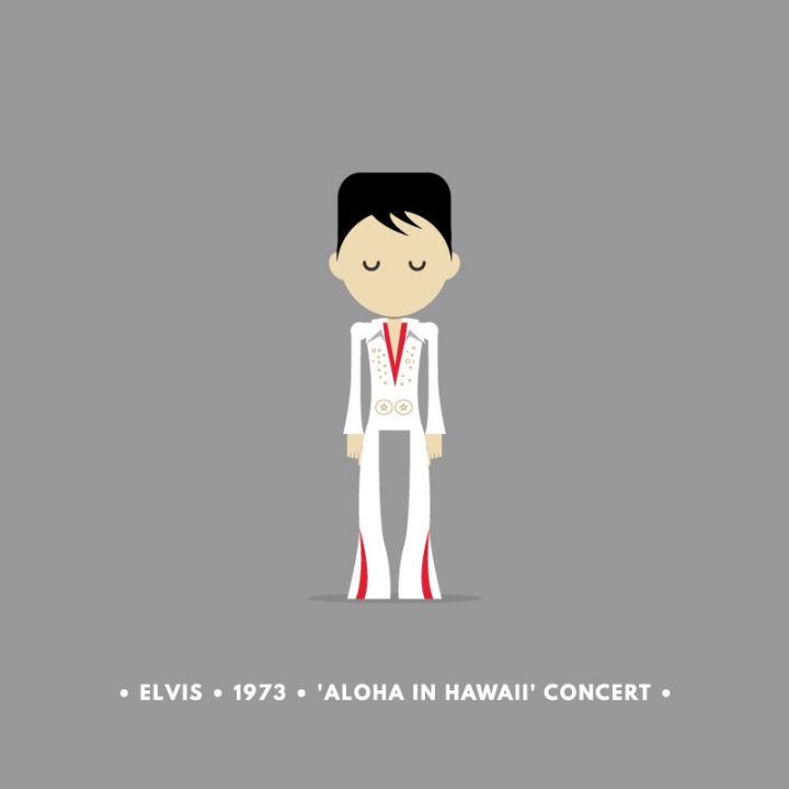 tenue Elvis 1973