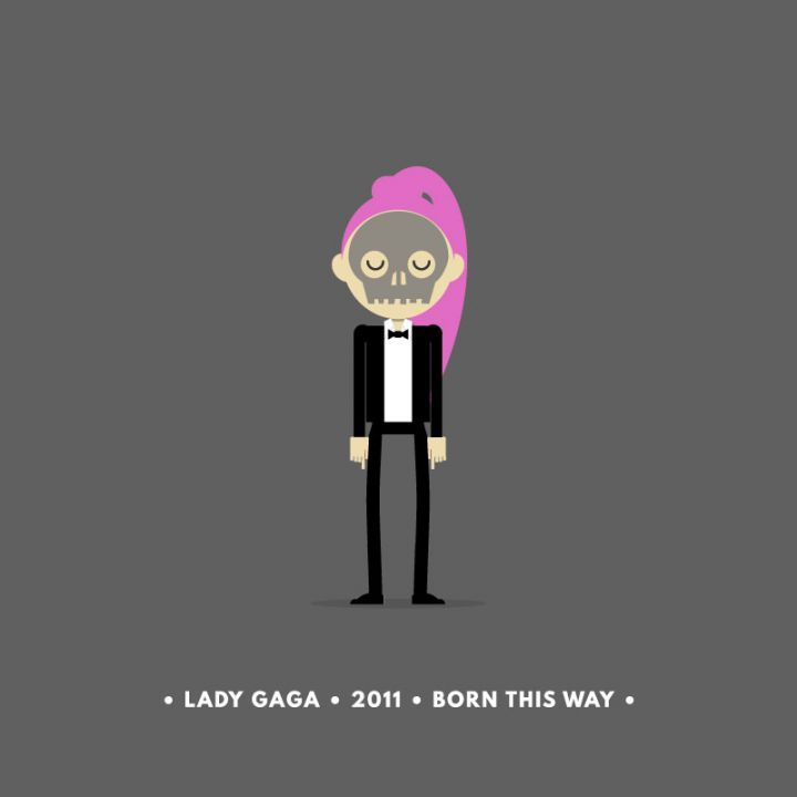 tenue Lady Gaga 2011