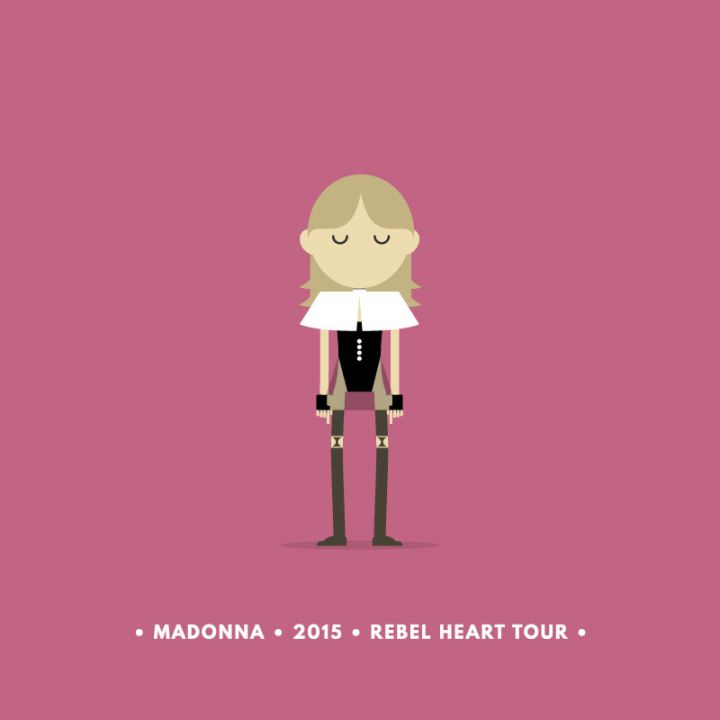 tenue Madonna 2015