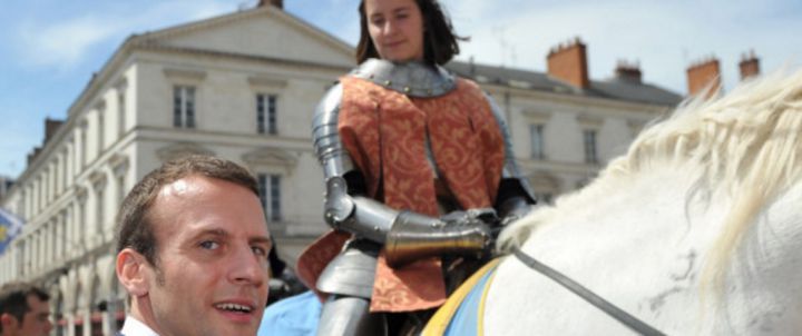 Emmanuel Macron rend hommage à Jeanne d'Arc