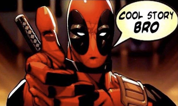 Video Deadpool betisier insultes gags