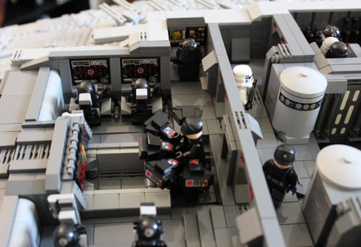destroyer imperial star wars salle des machines lego