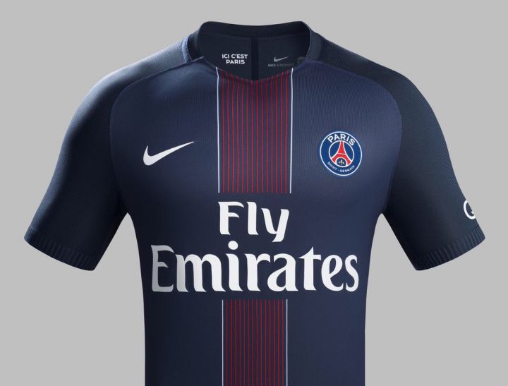 nouveau maillot domicile Paris Saint-Germain 2016-17
