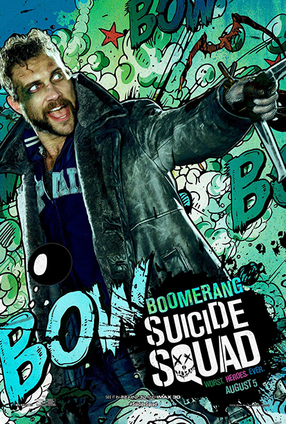 Boomerang suicide squad poster