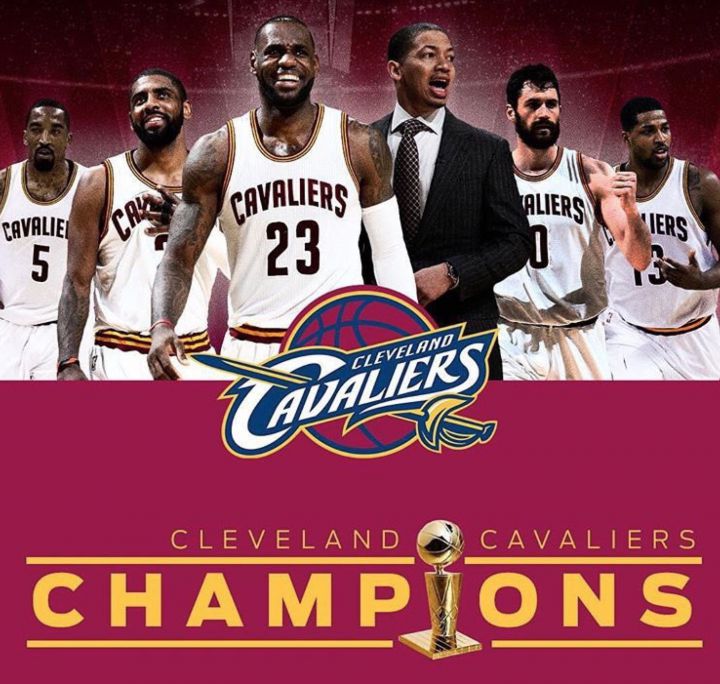 Cleveland Cavaliers Champions NBA 2016
