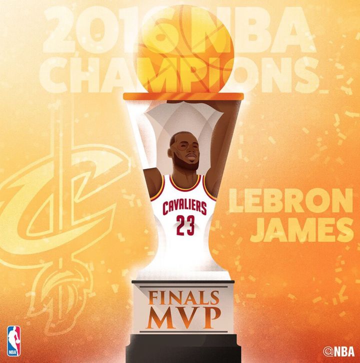 LeBron James MVP finales NBA 2016