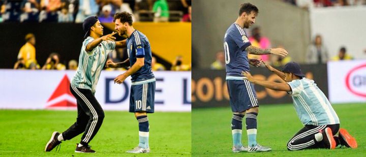 Messi dieu pour ce fan argentin