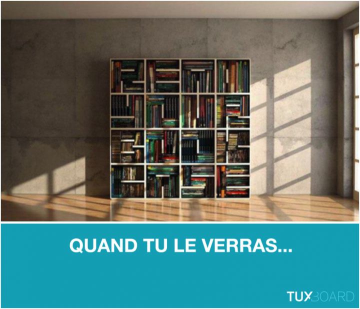 bibliotheque armoire message