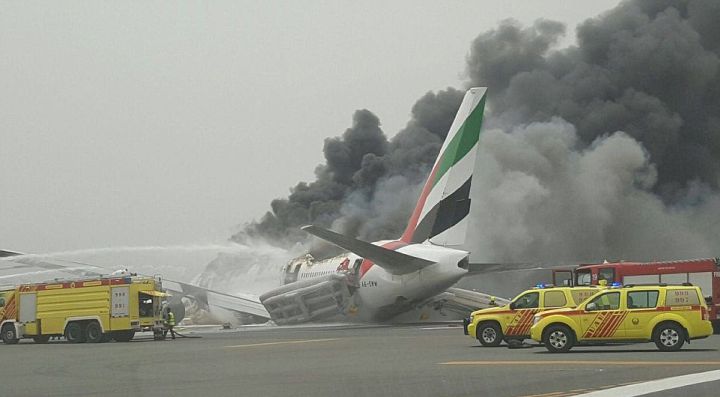 Emirates accident Dubai