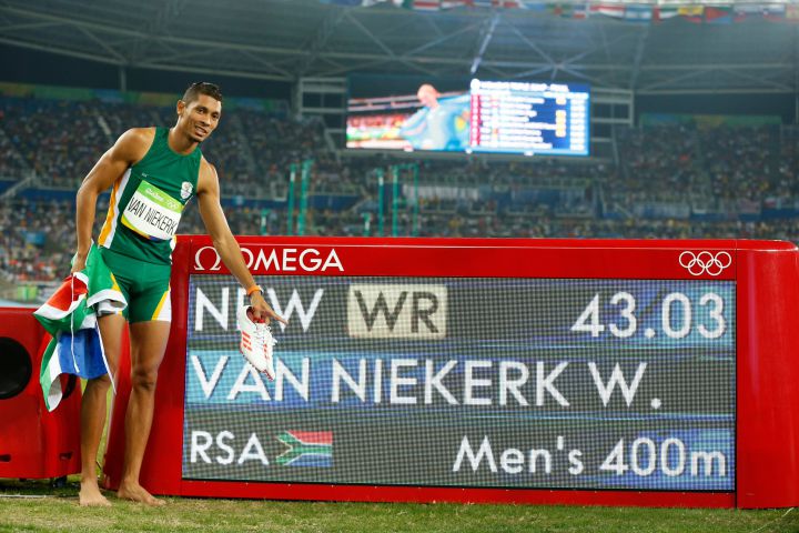 Wayde van Niekerk record du monde