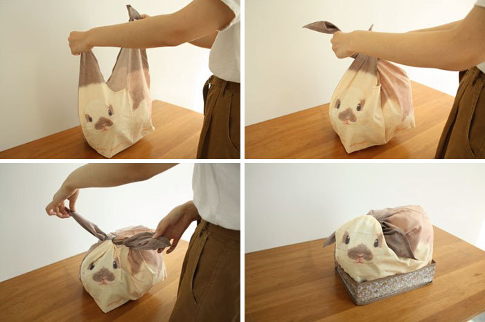 fonctionnement sac rangement lapin