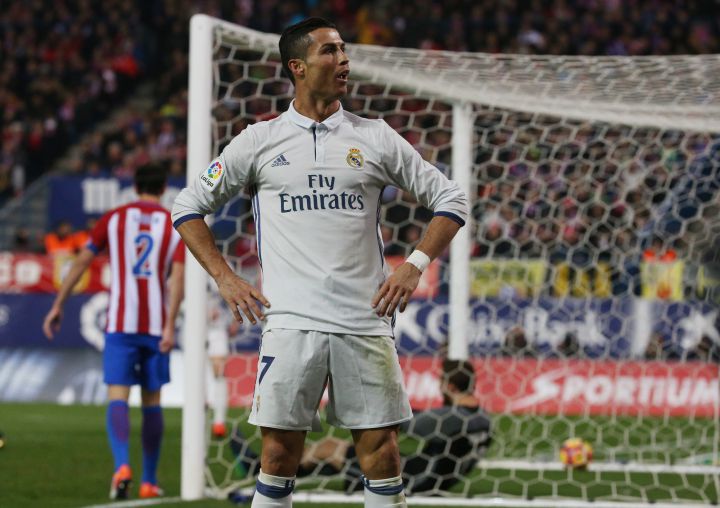Le triplé de Cristiano Ronaldo lors du derby entre l’Atlético et le Real