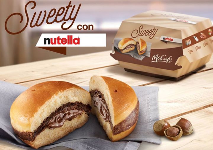 mc donalds Sweety con Nutella