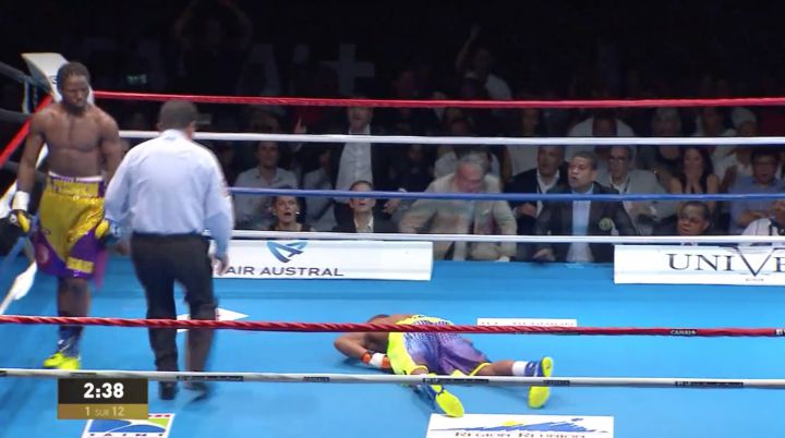 Hassan N'Dam KO boxe Alfonso Blanco