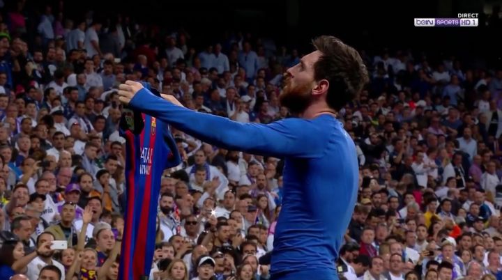 but lionel messi clasico real madrid fc barcelone 23 avril 2017