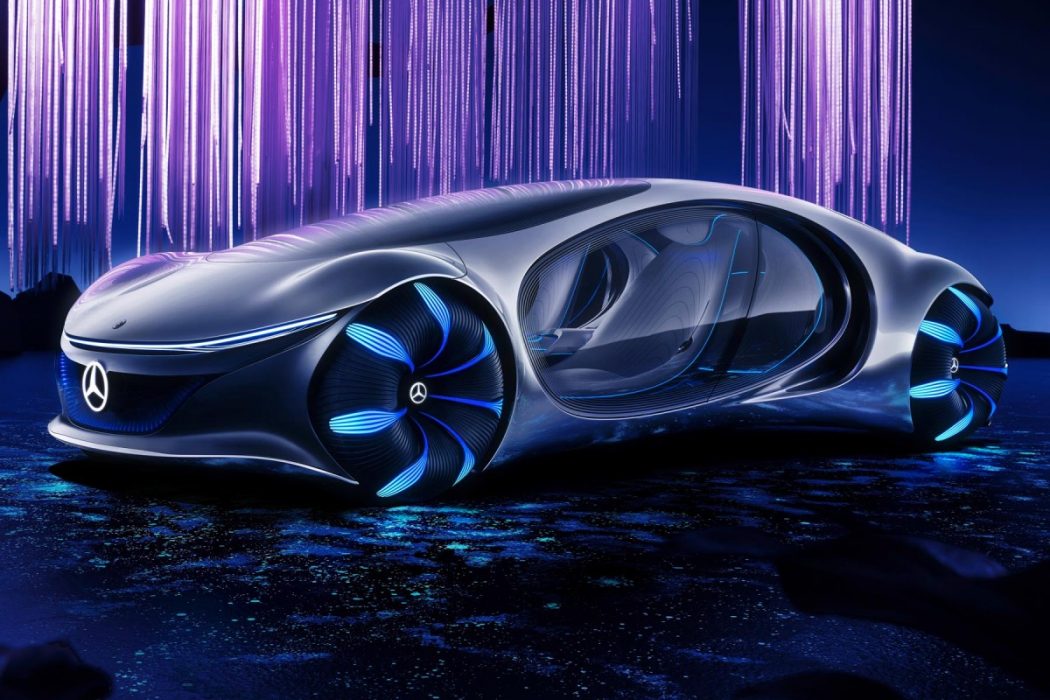 Mercedes Benz Vision AVTR une voiture sortie du futur et Mercedes Benz Vision AVTR une voiture sortie du futur et
