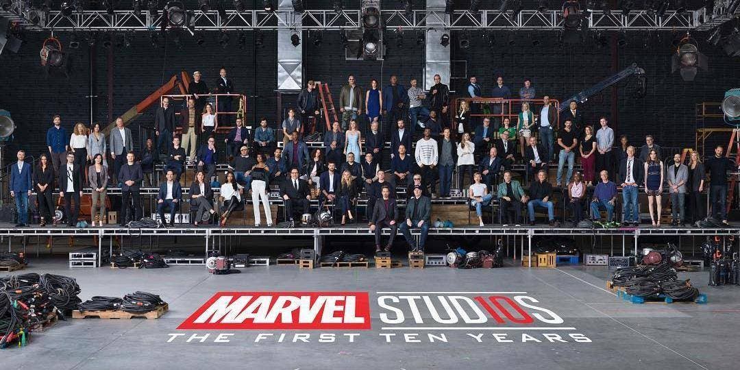 Les moments hilarants de la photo de classe pour fêter les 10 ans de Marvel Studios