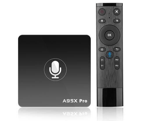 La Box TV Android A95X PRO avec contrôle vocal à – de 35 €