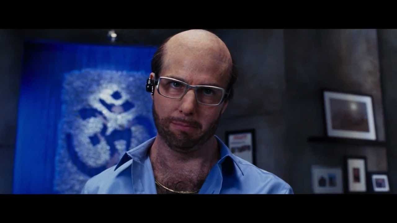 Les Grossman dans Tonnerre sous les Tropiques, une des scènes les plus