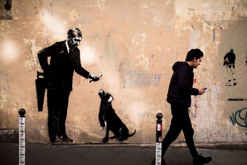 Banksy : Les +10 nouvelles œuvres dans les rues de Paris