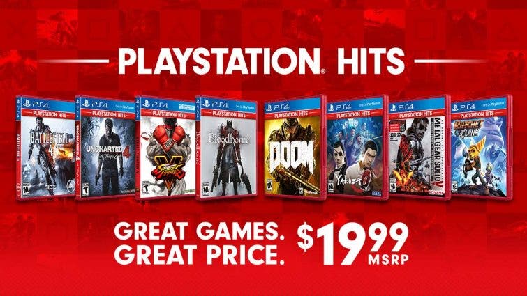 La sélection des meilleurs jeux PS4 réunit dans la gamme PlayStation Hits