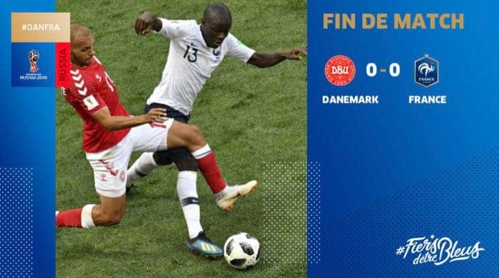 France Danemark (0-0) : les vraies notes des bleus dans ce match