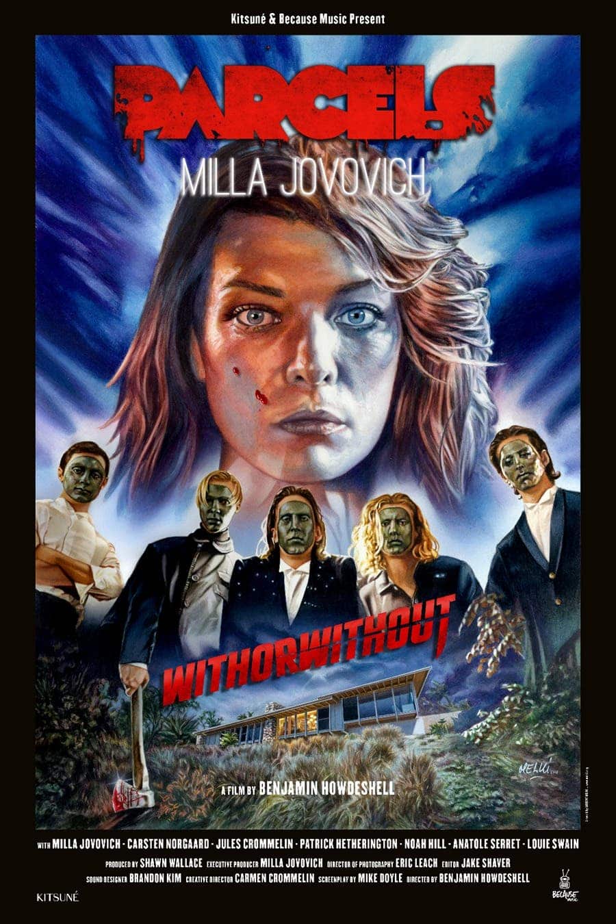 Withorwithout, le court métrage d’horreur flippant avec Milla Jovovich du clip de Parcels