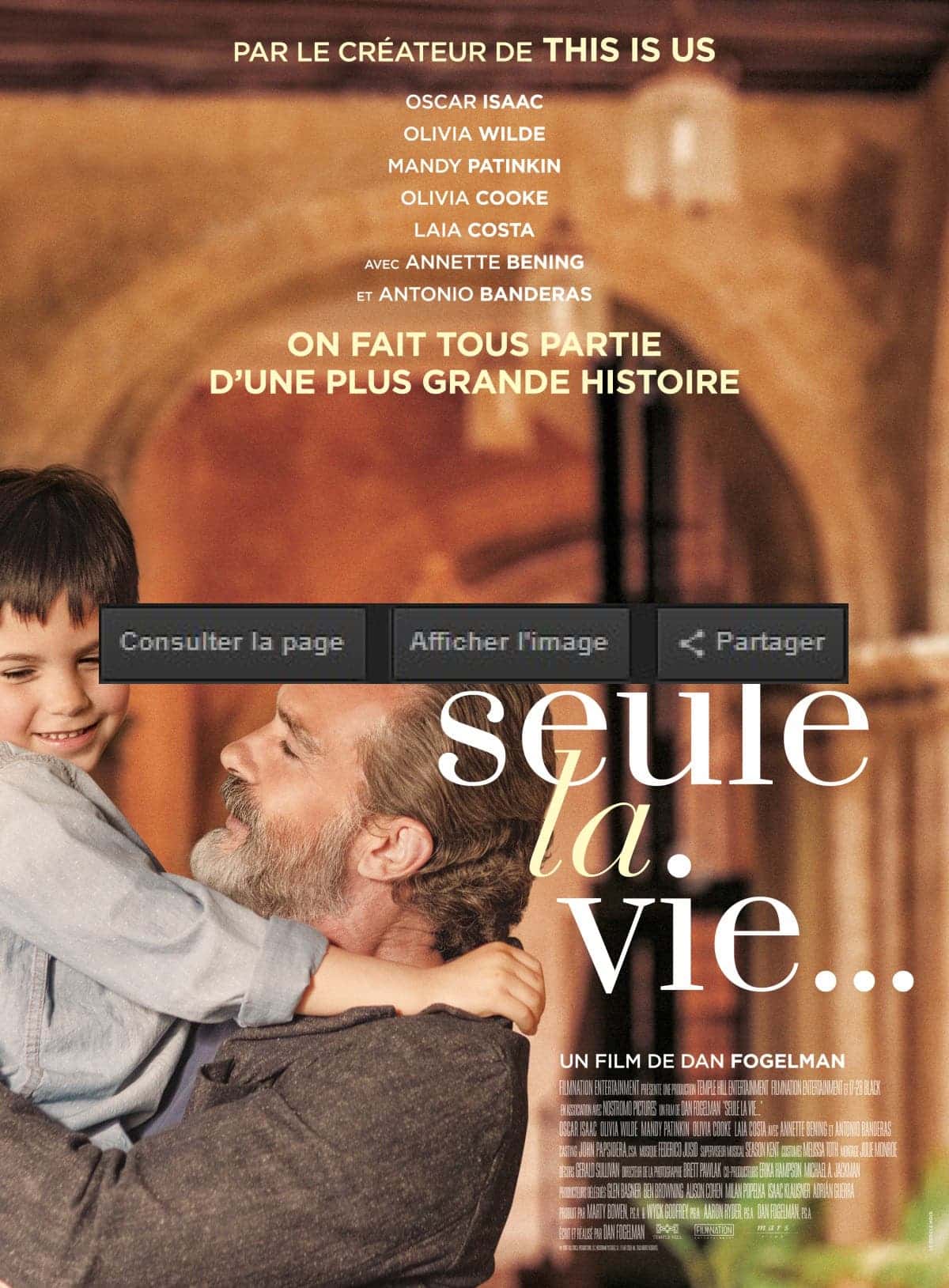 Seule la vie (Streaming, Synopsis, Casting, Bande annonce)
