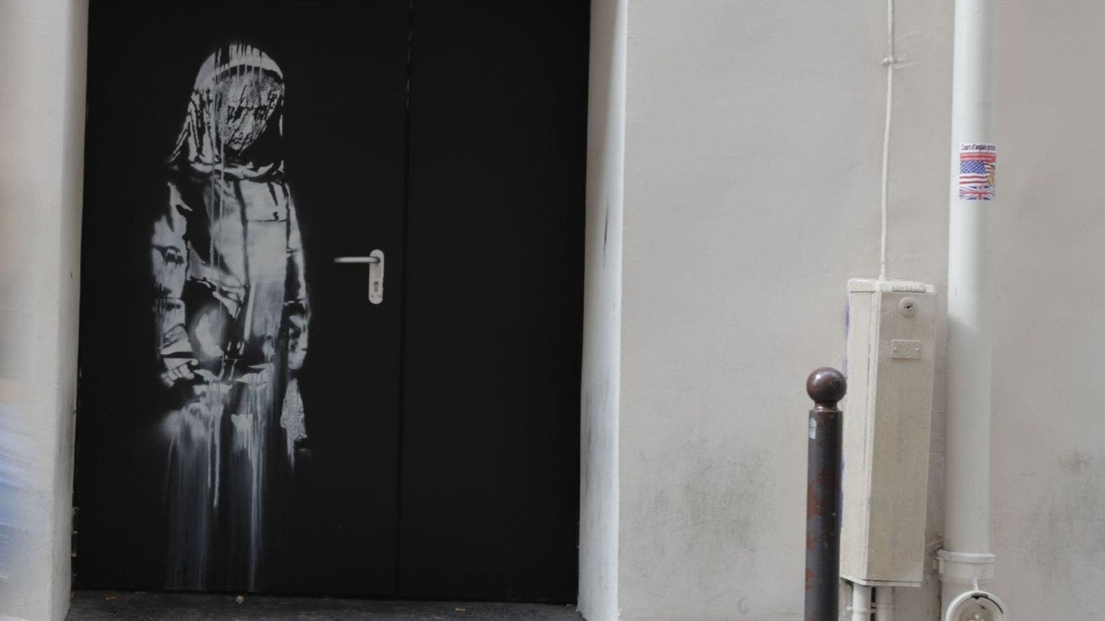 Une œuvre de Banksy peinte sur une porte du Bataclan a été volée