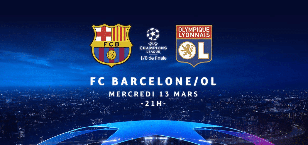 Regarder Barcelone Lyon en streaming #FCBOL