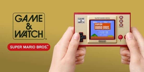 Pour le 35e anniversaire de Super Mario Bros Nintendo lance sa console portable Game & Watch : Super Mario Bros