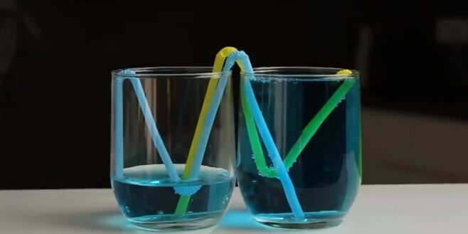 Comment créer une boucle infinie d’eau passant automatiquement d’un verre à l’autre