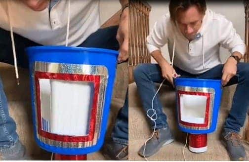 Cet homme réussit à donner l’impression que sa tête tourne sur 360°