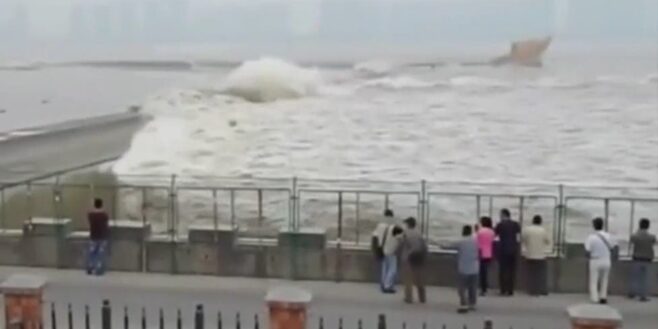 Pourquoi il ne faut pas regarder les vagues lors d’un tsunami ou d’une forte tempête