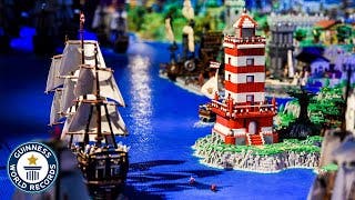 Le diorama représentant « Le Seigneur des Anneaux » détient le record du monde de briques Lego imbriquées