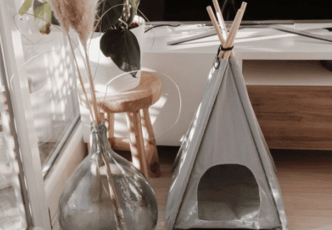 Fabriquer un tipi pour chat