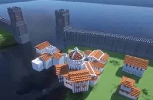 Il construit ville antique en Grèce dans Minecraft , le résultat est juste fascinant
