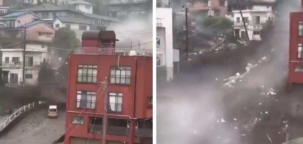Un éboulement meutrier frappe la ville d’Atami au Japon