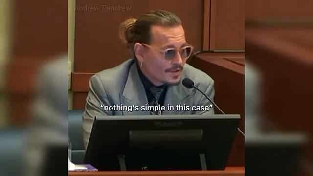 Les réactions humoristiques de Johnny Depp lors du procès en diffamation contre Amber Heard