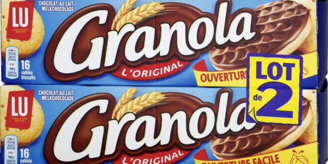 Rappel massif en France de biscuits Granola vendus chez Intermarché, Leclerc, Carrefour et Monoprix !